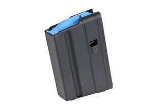 The Ammunition Storage Components 6.5 Grendel Magazine with 5 round capacity features a blue follower